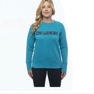 NWT Women’s Champion Teal Sweatshirt Medium